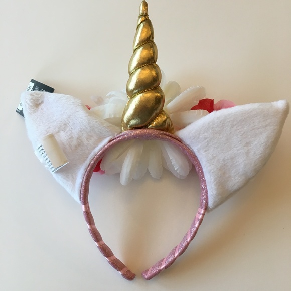 Girls Unicorn Floral Headband Mythical Fairy 3yr+ - Picture 4 of 4